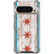 Chicago Flag Dark Wood Pixel 9/9 Pro Clear Case